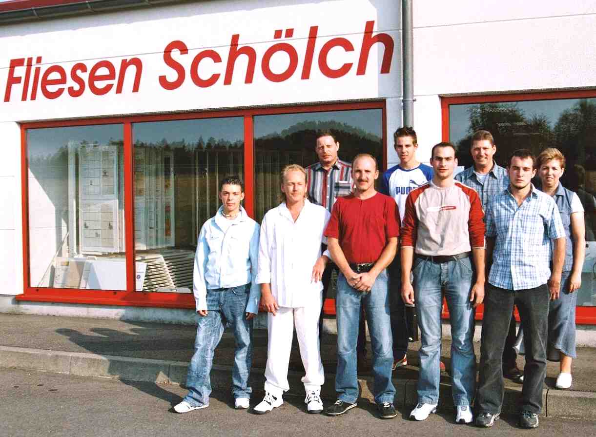 Das Team der Firma Fliesen Schlch GmbH
